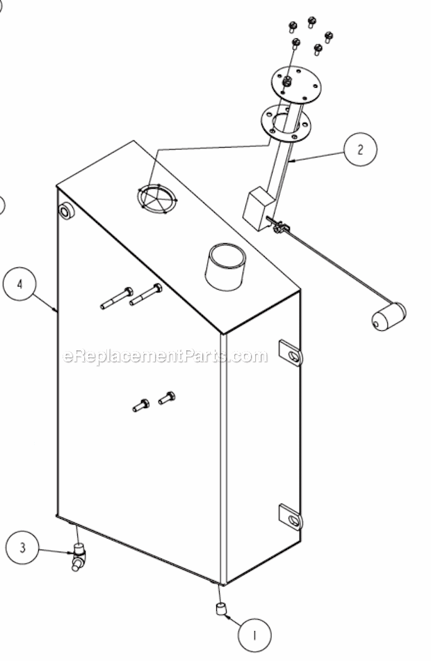 Page O Diagram and Parts List for MK-4018HY  MK Diamond Concrete Saw